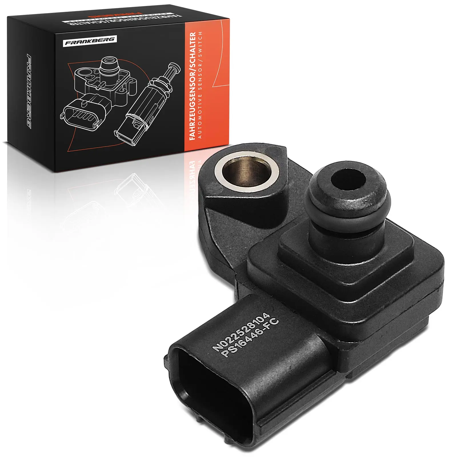 Frankberg 1x Sensor inlaatpijp druk boostdruk voor Volvo XC60 156XC90 S60 224S90 V40 V60 31372487 5S16446 V95720126