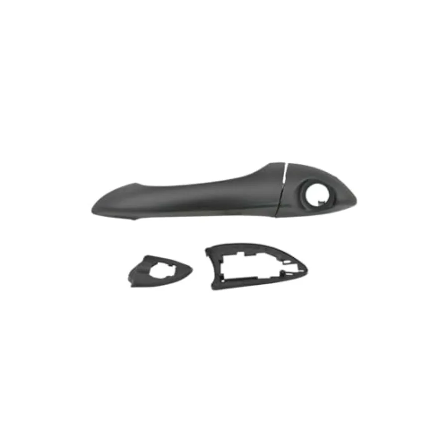 Car Door Handle Exterior Front Rear Driver Side Left Black Paint to Match DHA48690