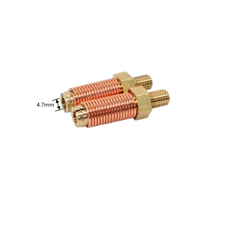 2Pieces/Lot PE Pipe Automatic Electric Fusion Welding Machine Joint Fittings Nozzle Copper Head