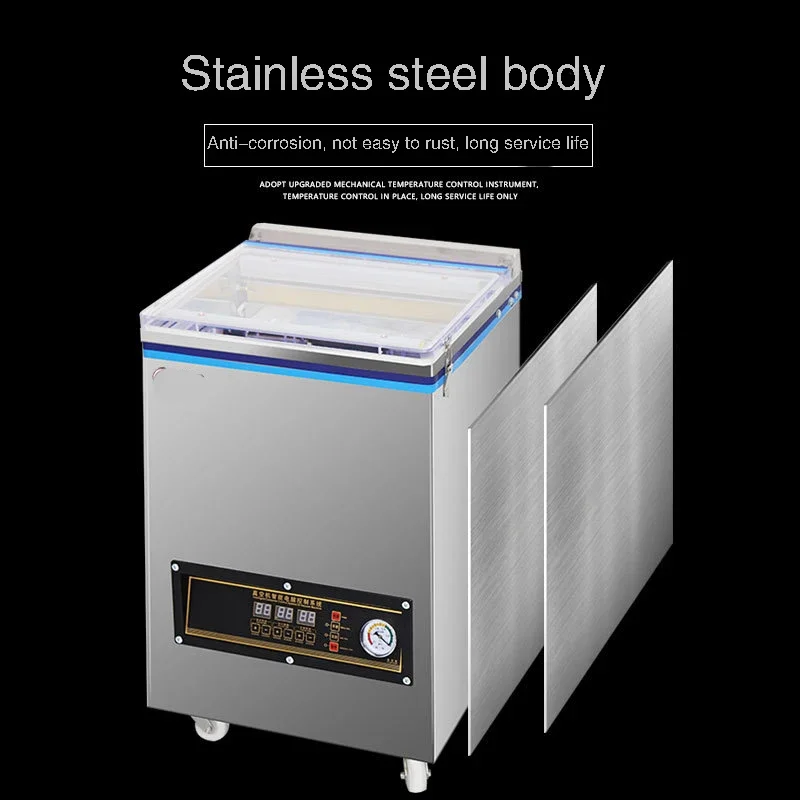 Przechowywanie żywności pakowarka próżniowe wielofunkcyjny inteligentny System sterowanie komputerowe maszyna do zgrzewania próżniowego