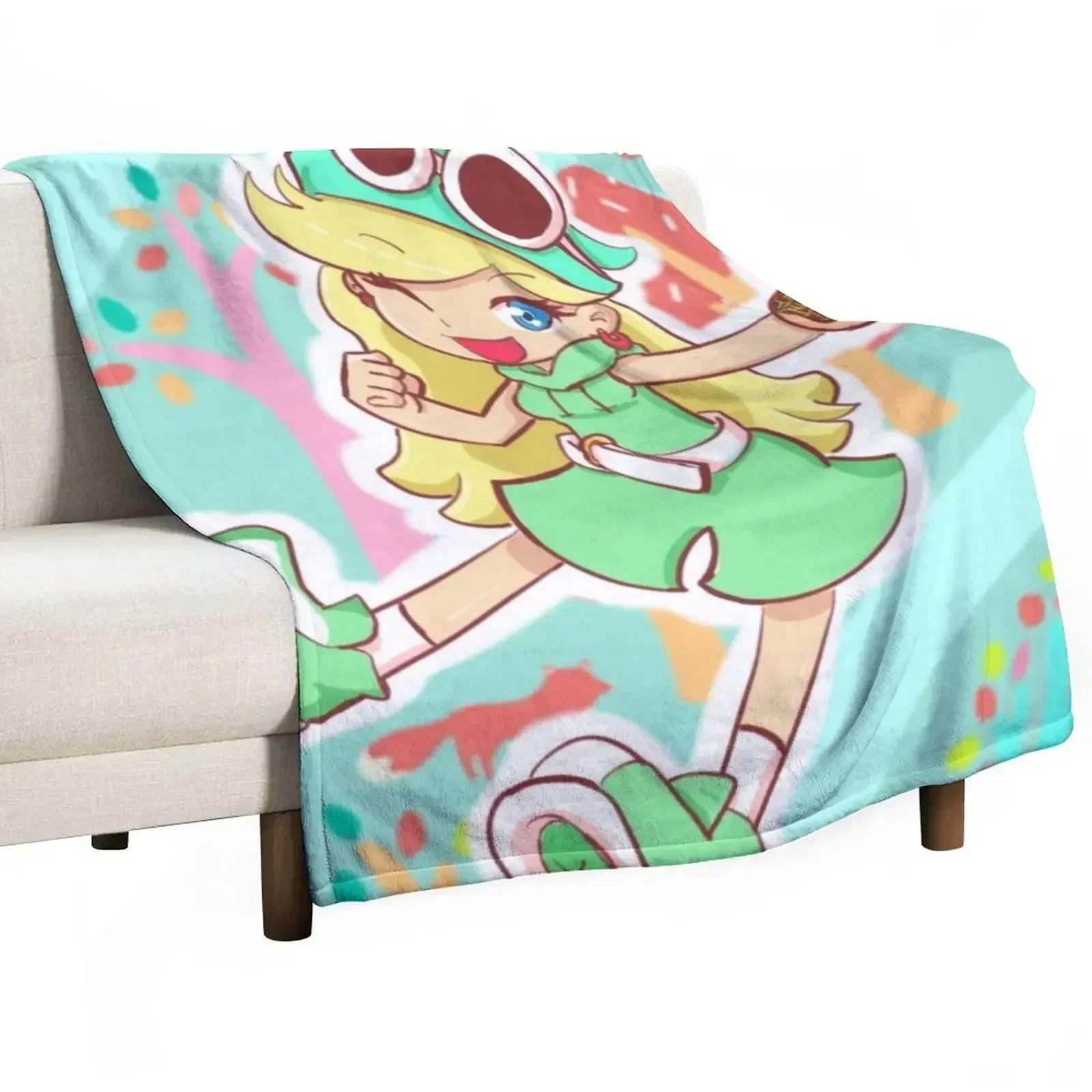 Leni loud Throw Blanket Soft Bedroom Blanket for Night Sleeping