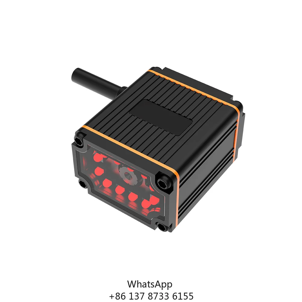 Rakinda Industrial Grade High-Speed IP65 Fixed Barcode Scanner With USB/RS232/Ethernet/COM Ports For Conveyor Scanning In Stock