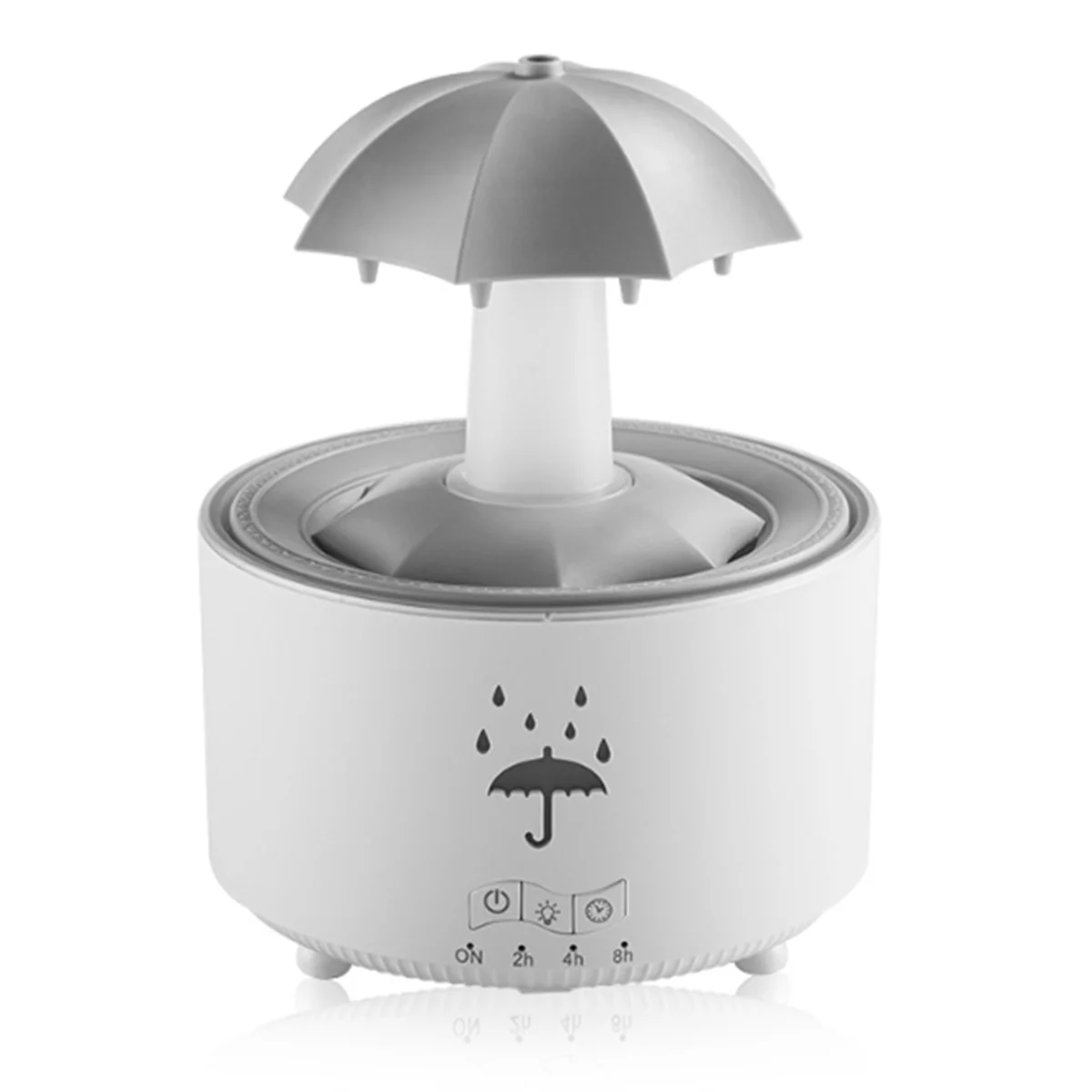 

AB31 Aromatherapy Humidifier Umbrella Water Drop Air Humidifier with Colorful Light Aroma Essential Oil Diffuser UK Plug B