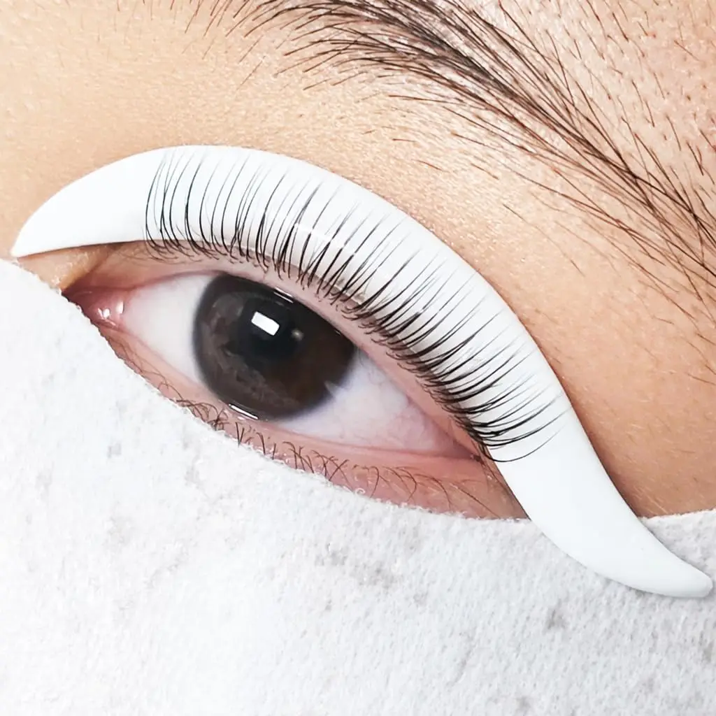 Libeauty Lash Lift Rod Korean Glueless Lash Lift Pads Open-Eye Eyelash Lift Self Adhesive Eyelash Perm Rods Eyelash Lifting Tool