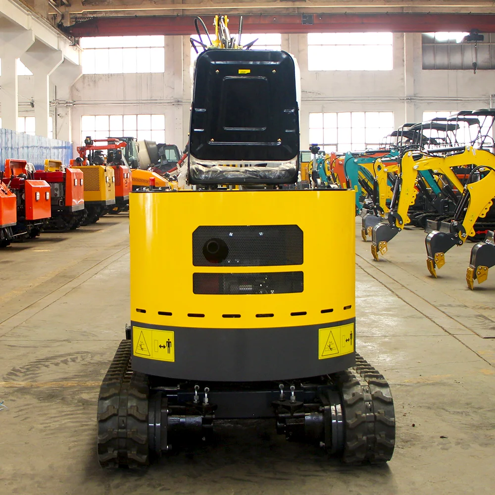 รถขุดขนาดเล็ก 1.2 ตันสําหรับการก่อสร้างเครื่องขุดตีนตะขาบสําหรับสวน รถขุดดีเซลขนาดเล็กแบบกําหนดเองเครื่องยนต์ที่แข็งแกร่งสําหรับขาย