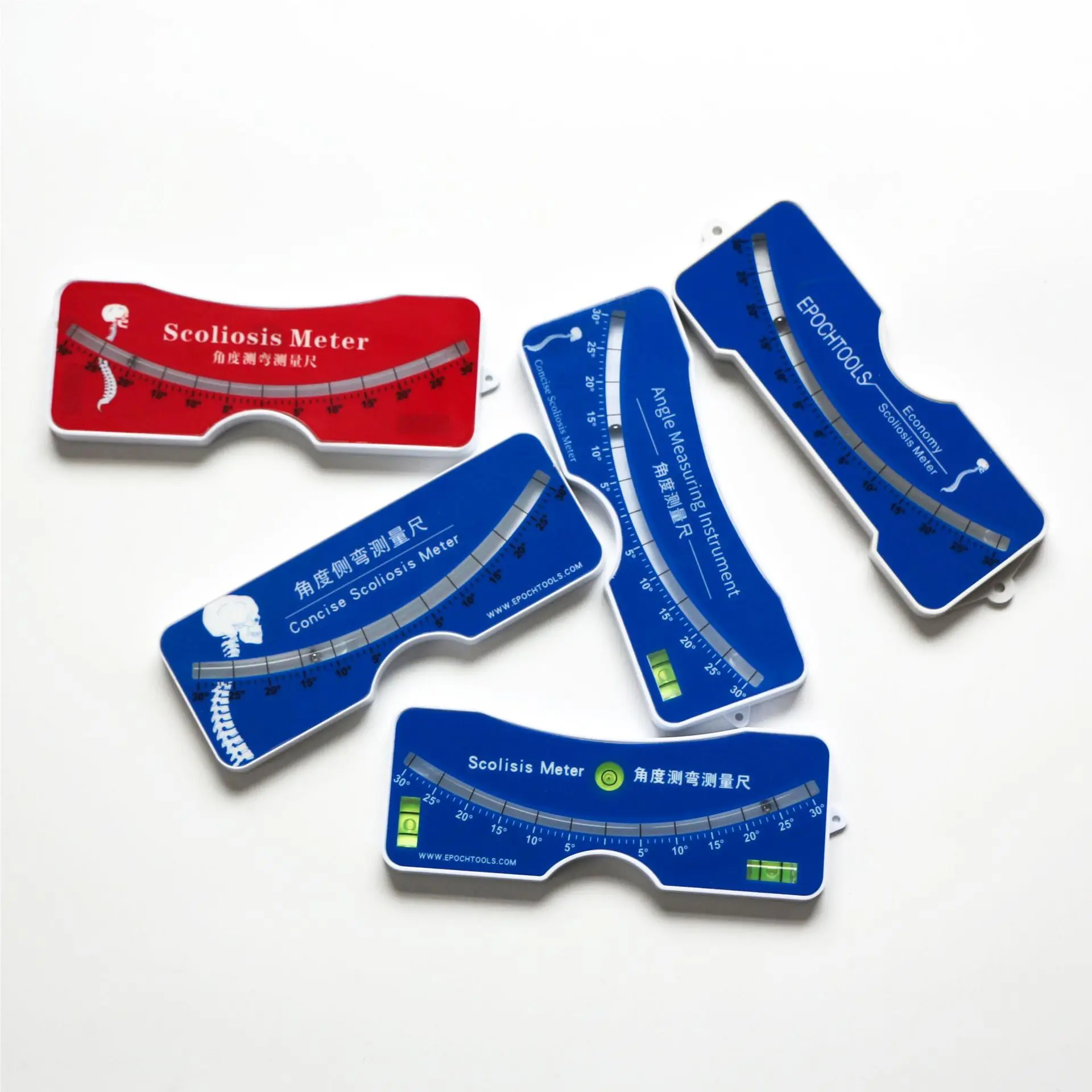 Angle Side Bend Measuring Ruler, Auxiliary Angle Side Bend Ruler, Angle Measuring Ruler