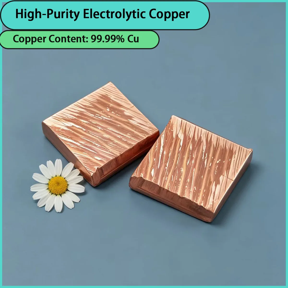 high-purity electrolytic copper is suitable for power transmission, electronic components, etc