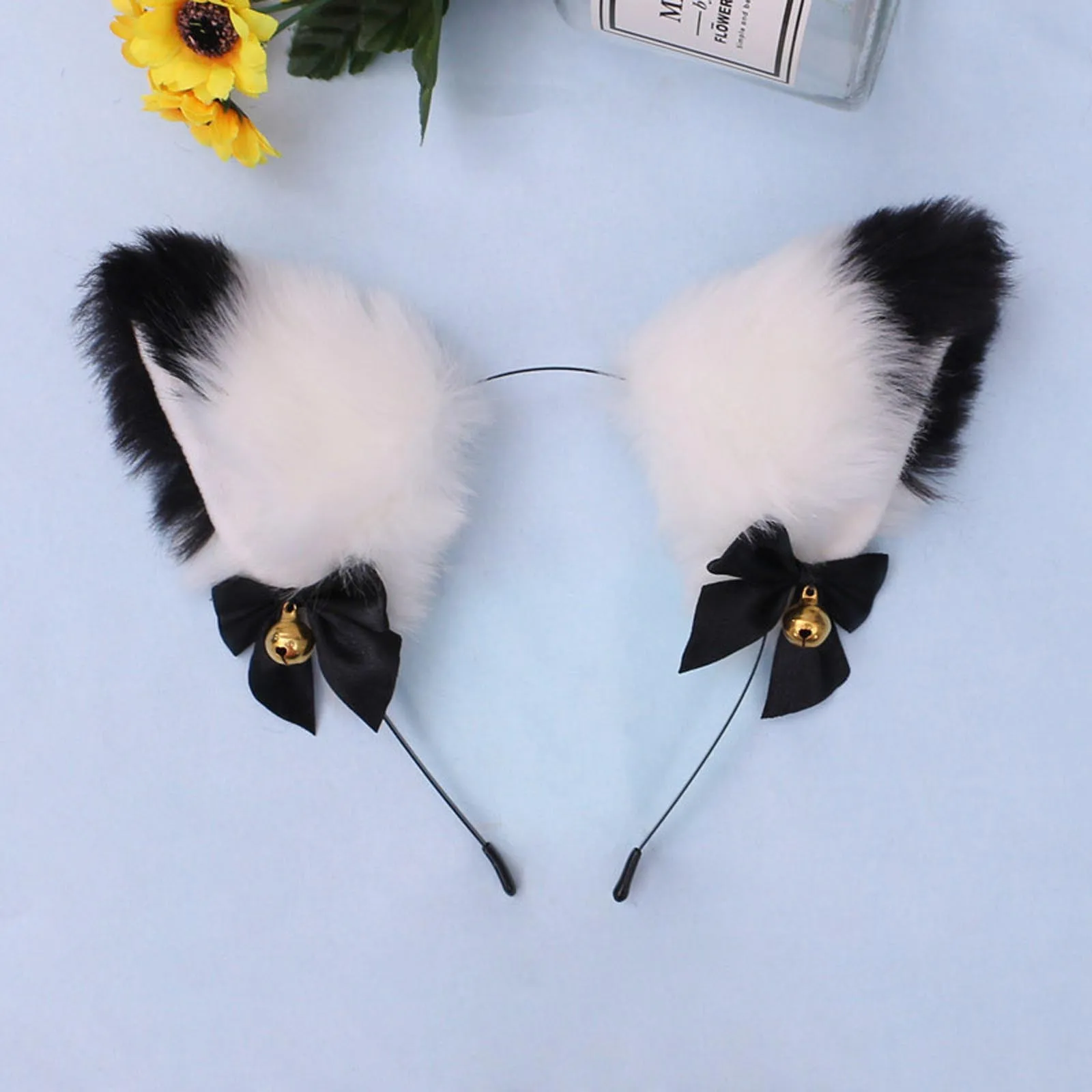 

Anime Cat Fox Fur Ear Hair Hoops Cute Hairband Night Party Club Cosplay Hair Clip Girls Ear Hair Band Lolita Hair Accessories