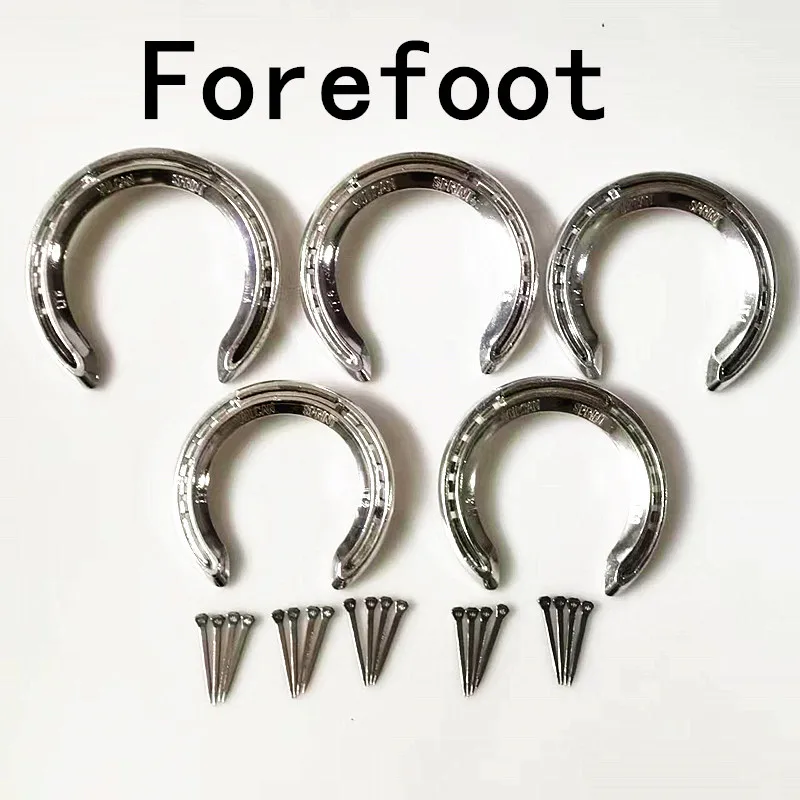 4 soles 24 nails Aluminum alloy horseshoe iron horseshoe speed racing horse shoe nail horse equipment horse harness supplies