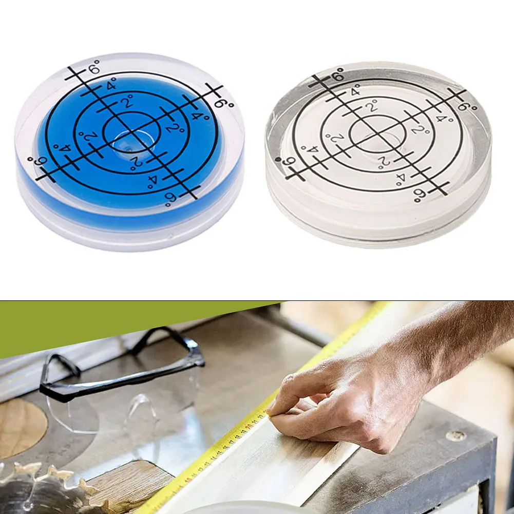 

For Computer Monitors Bubble level Round Acrylic Material Highly Translucent Minimal Parallax Errors Normal Usage