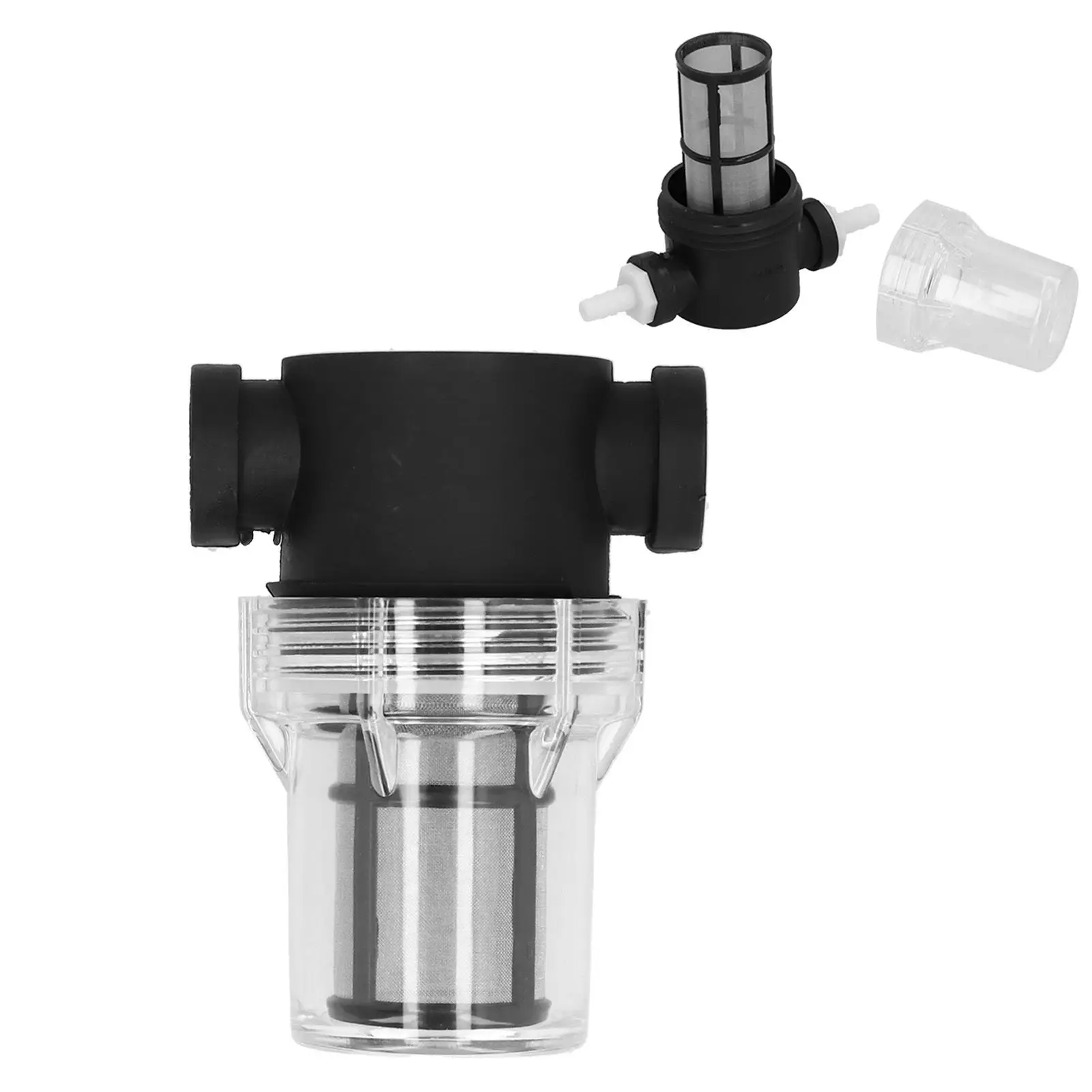 150 Micron Beer Inline Filter Strainer for home Brewing - 80 Mesh Water & Beer Filtration System