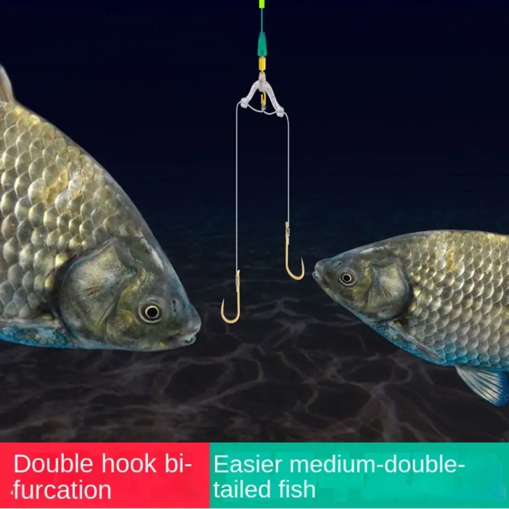 Giratorios en Y con cierre de seguridad – Acero inoxidable para pesca - imagen 5