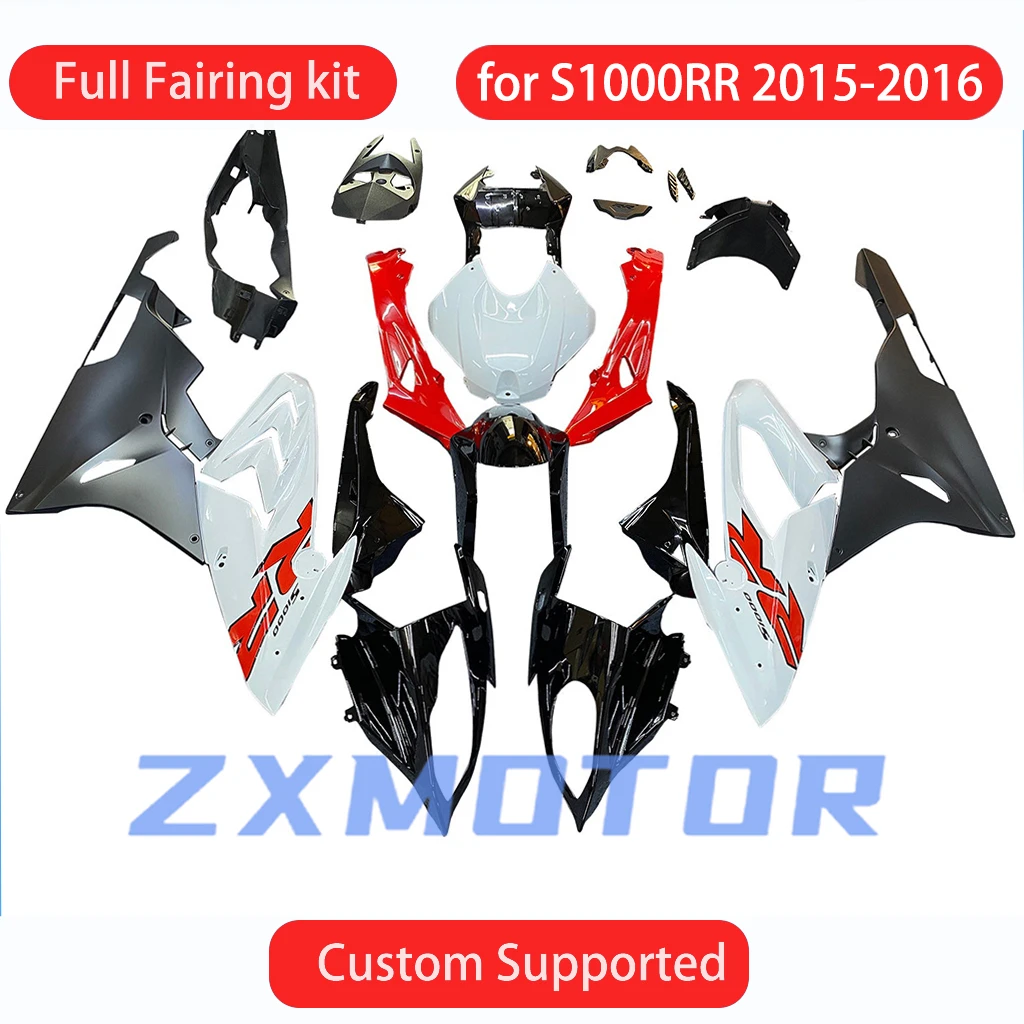 

Полный комплект обтекателей S1000RR 2015 2016, восстановление гонок на мотоциклах, индивидуальные обтекатели корпуса для BMW S1000 RR 15 16
