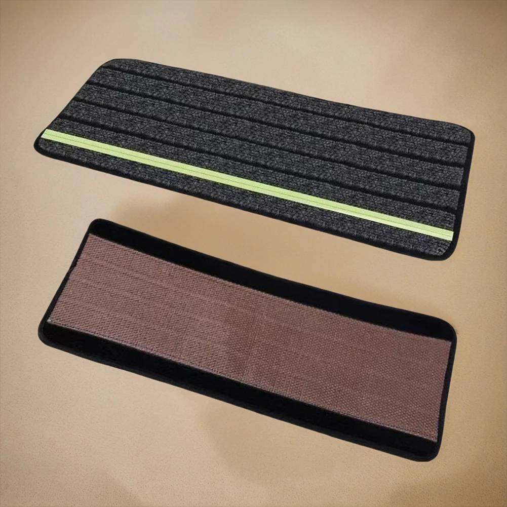 

4 Pack RV Step Covers Non-Slip Camper Rug Carpet Set Reflective RV Step Rugs for Outdoor Adventures