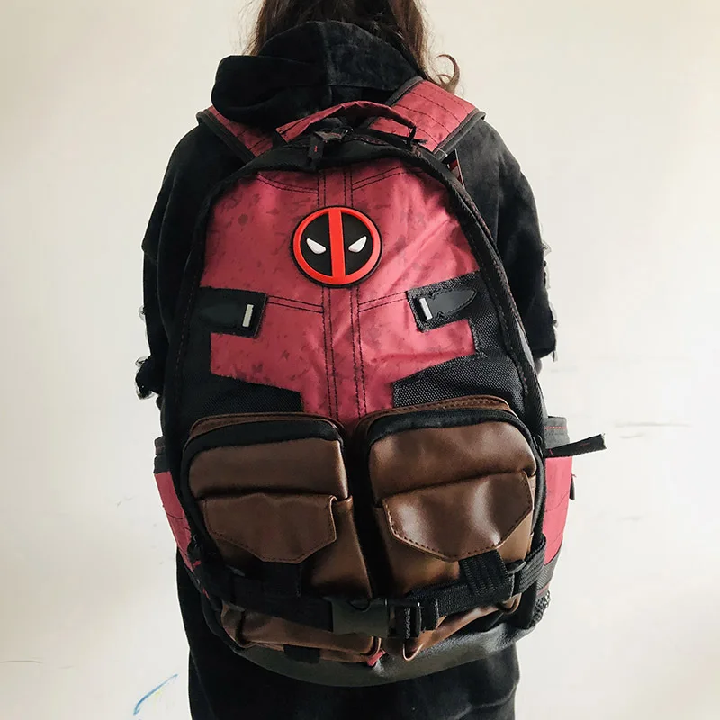 2024 Movie Deadpool and Wolverine Mountaineering Bag Anime Peripheral Boys and Girls Outdoor Equipment Large Capacity Backpack