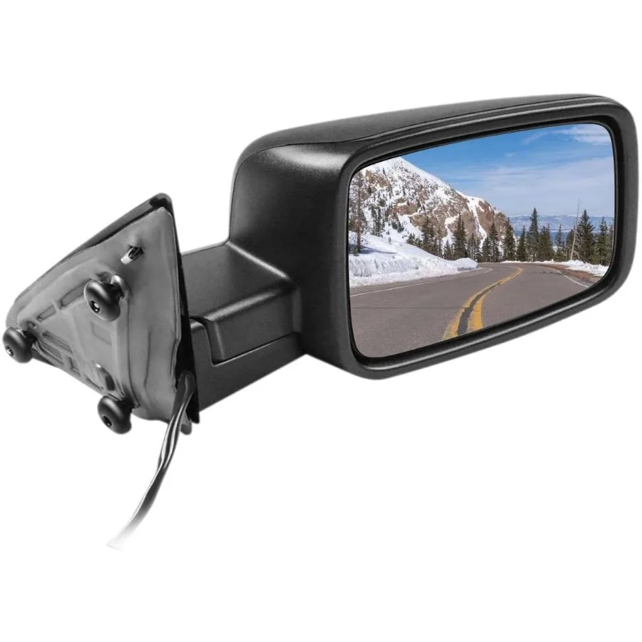 Passenger Side View Mirror Fit for 20112013 Dodge Ram 1500 3500 and 20112015 Ram 2500 20092010 Dodge Ram 1500 with Power Heated