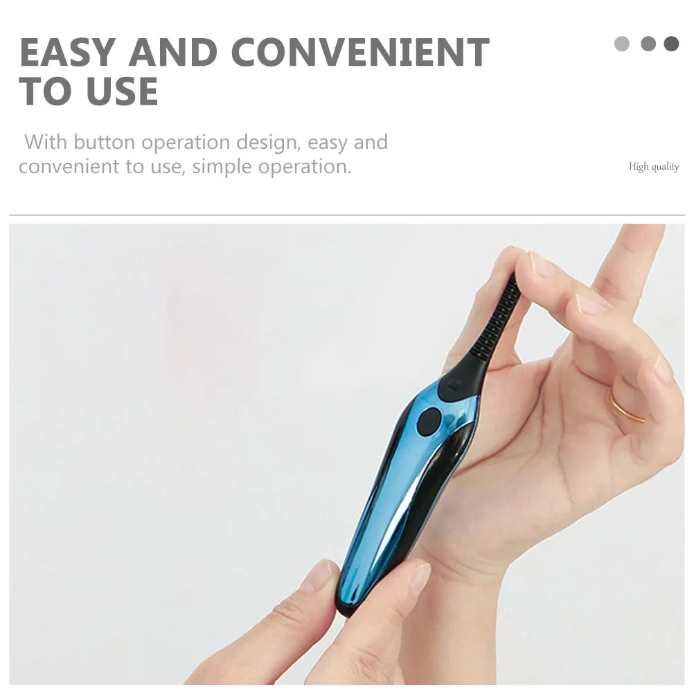 

Usb Rechargeable Heated Heating Lash Eyelash Curler Durable Makeup Tool For Women Quick Portable Curler