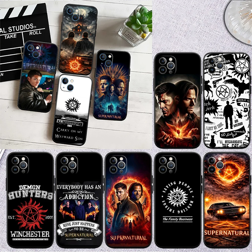 S-Supernaturals Phone Case for Samsung Galaxy Note 10 20 S23 S24 S25 Ultra FE Plus Edge Lite A02S A35 A07 A17