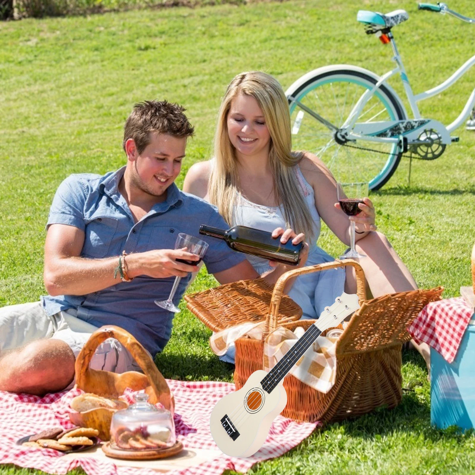 

12 Inches s Ukulele Set Beginner Guitar Lightweight Mini Musical Instrument For Stable Sound Easy Learning Festival