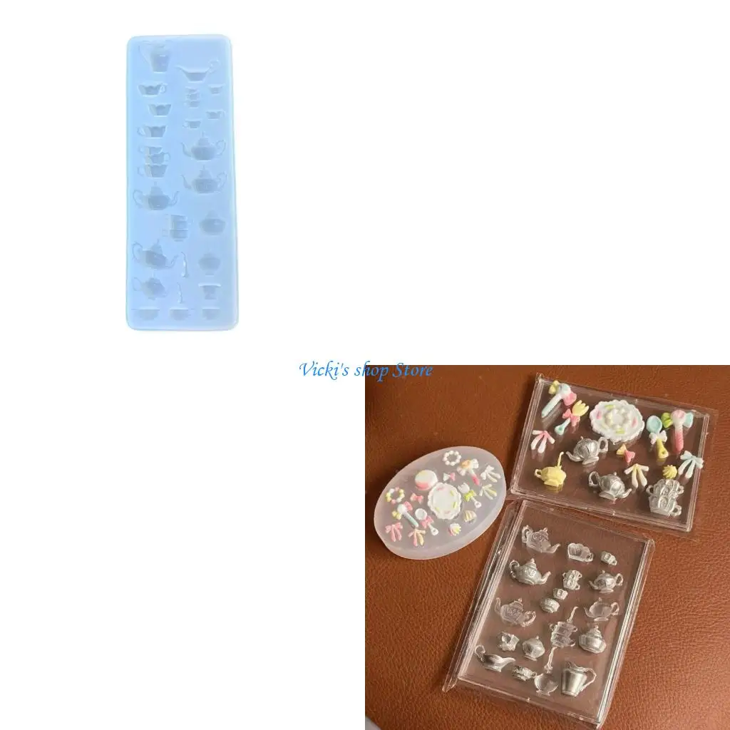 

Гибкий безопасный для пищевых продуктов силиконовый ремесленный инструмент для нежных творений из смолы и подарков DIY