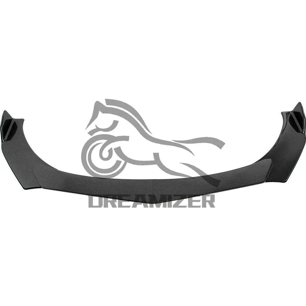 for Toyota Corolla Hatchback Car Front Bumper Lip Body Kit Spoiler Canard Splitter Diffuser Protector Covers with Strut Rod