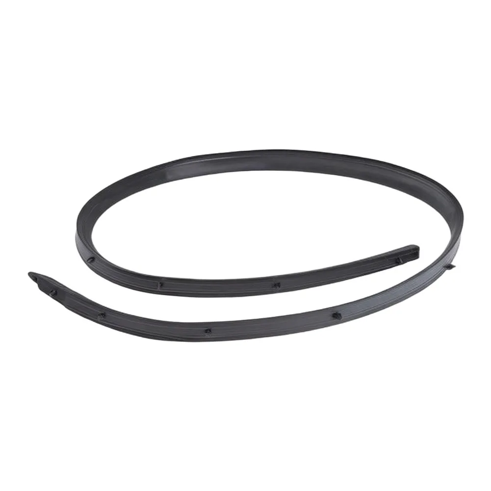 Left or for Right Door Sill Seal for 307 4 Door 5 Door 2001-2008 Compatible with OE 9023PJ 9023PK Rubber Black