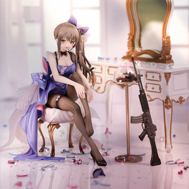 Figura de Anime de Girls Frontline K2, Chica Bonita Sentada, Decoración de Escritorio, Adorno para Caja de PC, Regalo Coleccionable para Otakus y Fans del Anime