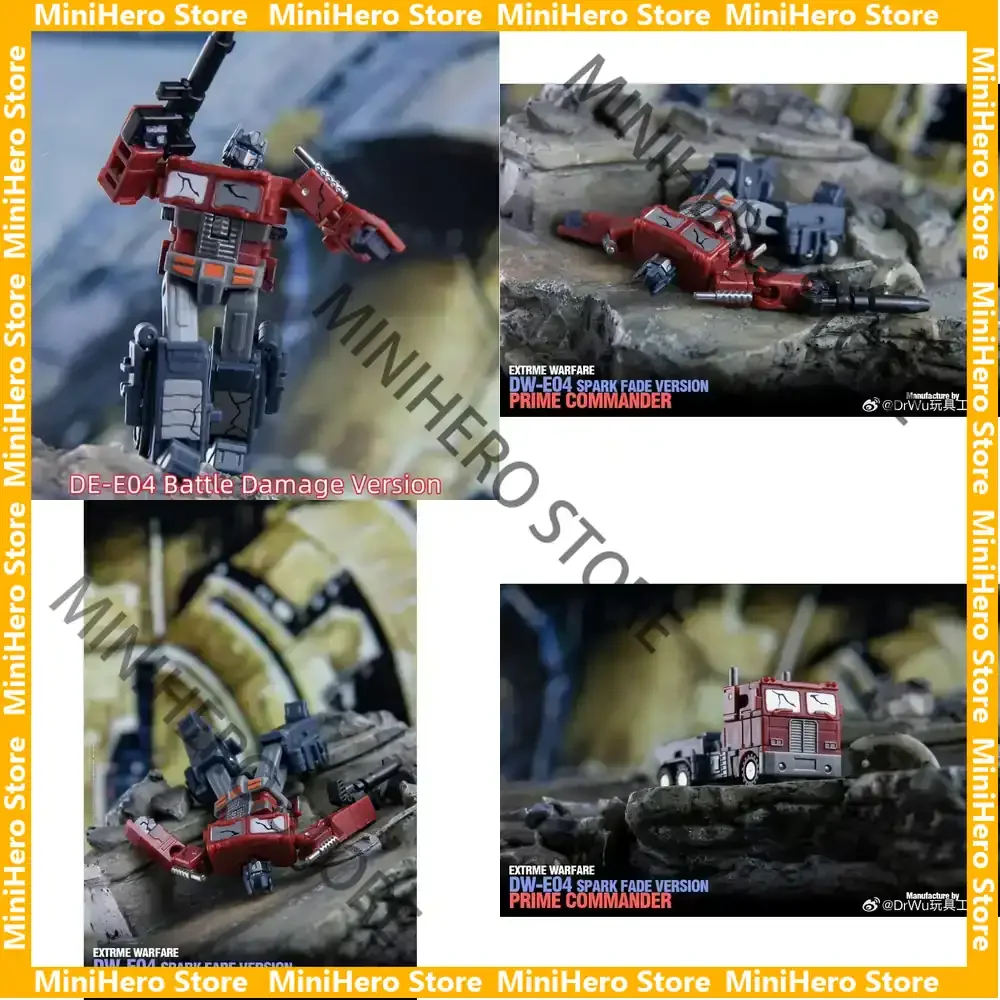 

В наличии: Оригинальная коллекционная фигурка Dr. WU Extreme Warfare DW-E04 Spark Fade OP Prime, масштаб 1/12, ПВХ