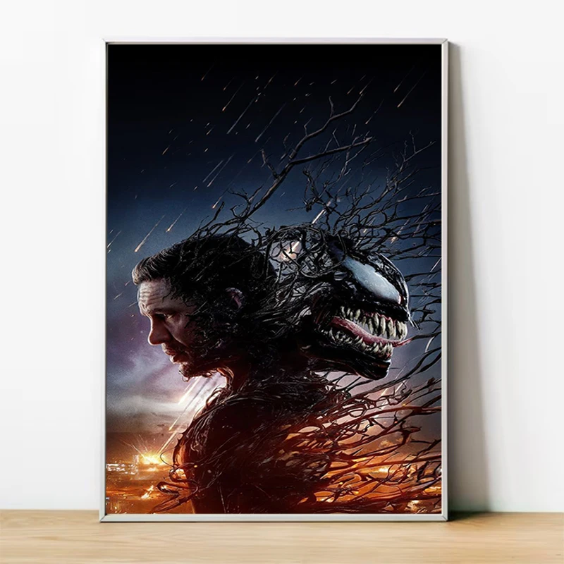 2024 Movie Poster Venom The Last Dance Poster For Home Decor Room Decoration Bedroom Stuff Decorative Paintings Vintage Wall Art