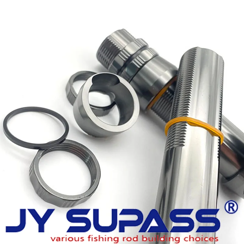 JY SUPASS ART-1 rod building components High Quality metal fishing reel seat  spinning reel seat DIY fishing rod Repair