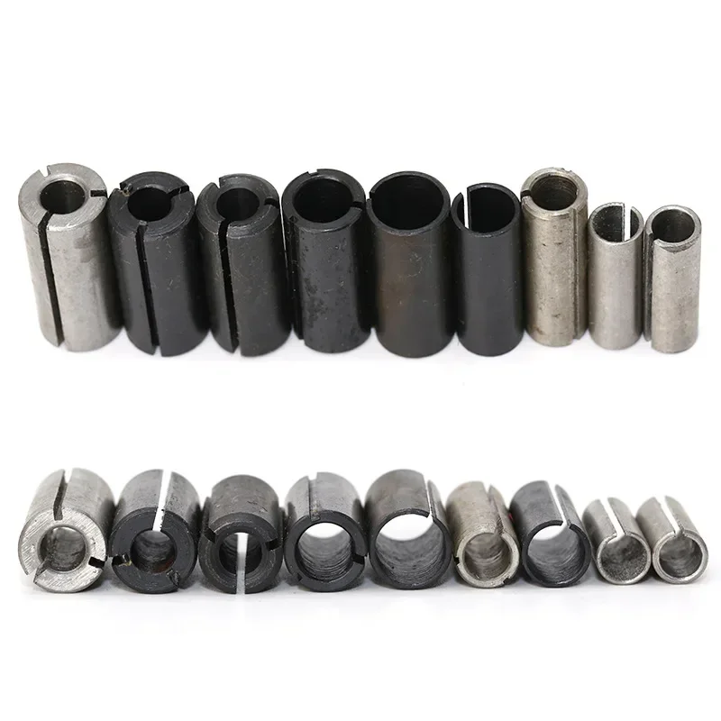 1PC Milling Cutter Transfer Chuck Set Converter Adaptor Connector For Electric Router Wood Cutters CNC Router Bit Tool