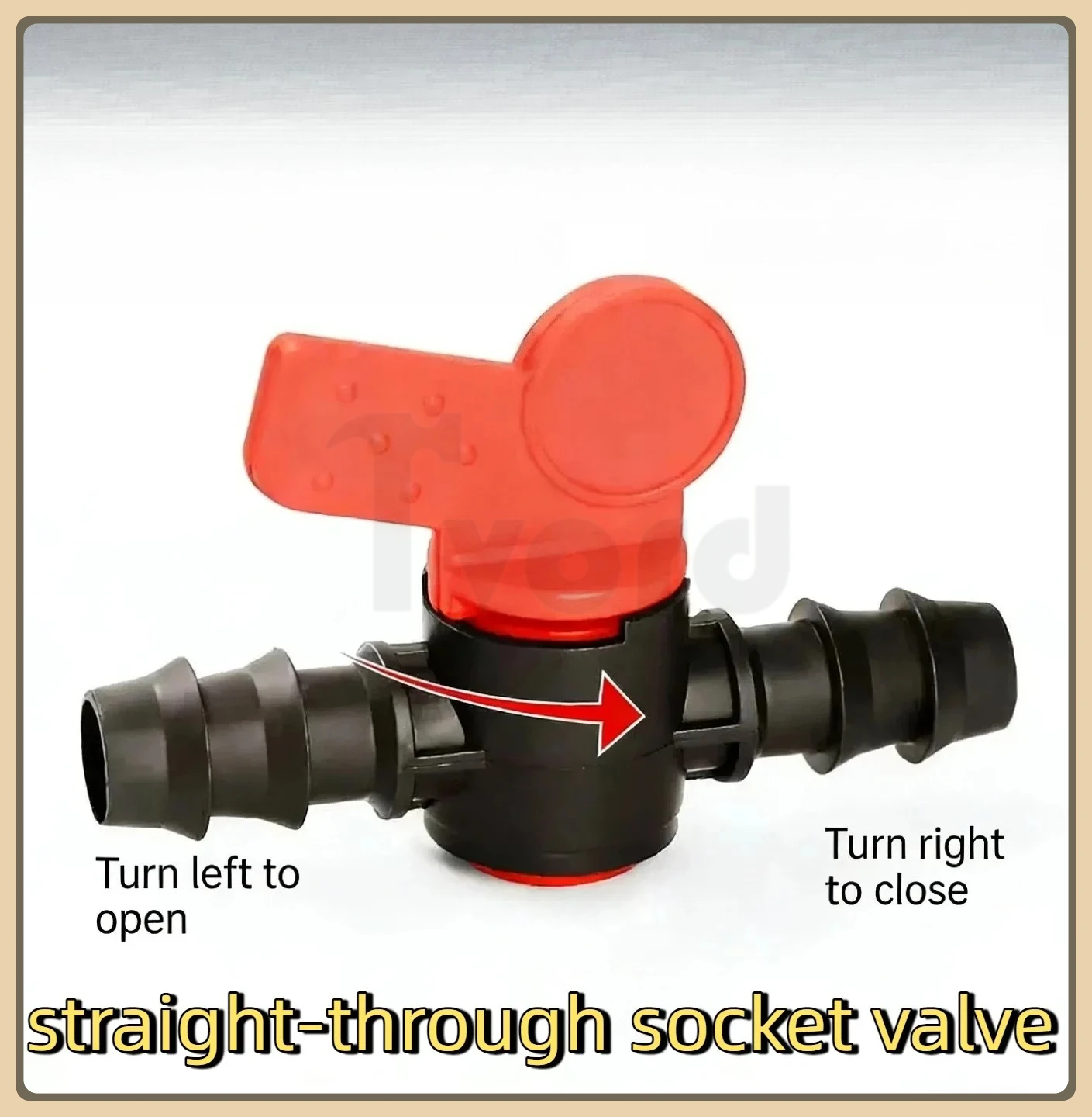 

1-100PCS Valved Small Switch 16 Switch Accessories Bypass Valve Straight Water Pipe Connection Accessories