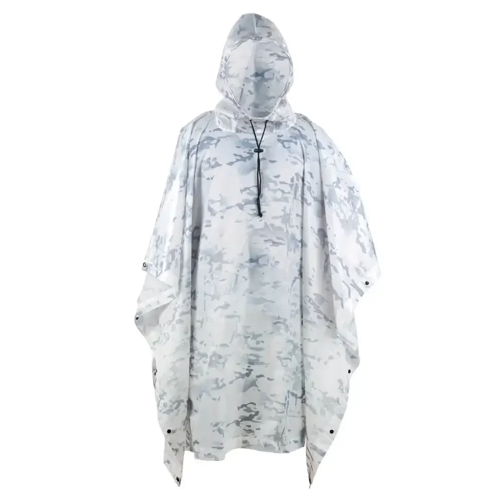 

3 In 1 Outdoor Waterproof Raincoat Rain Coat Men Raincoat Women Awning From The Rain Motorcycle Rain Poncho Picnic Mat