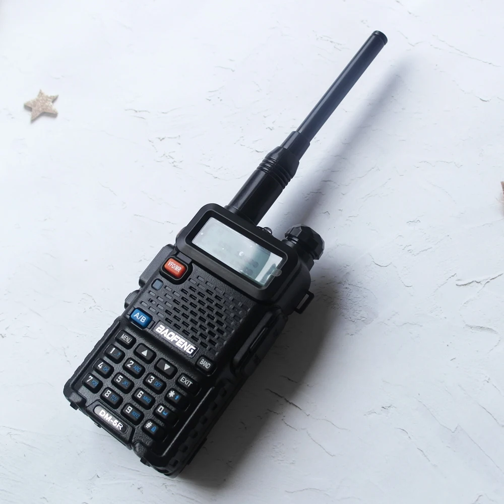 Quansheng UVK5 BAOFENG UV5R Handheld Telescopic lengthening Antenna UHF/VHF Two Way Radio NA-773SMA-F 136~174 Mhz 400~470Mhz