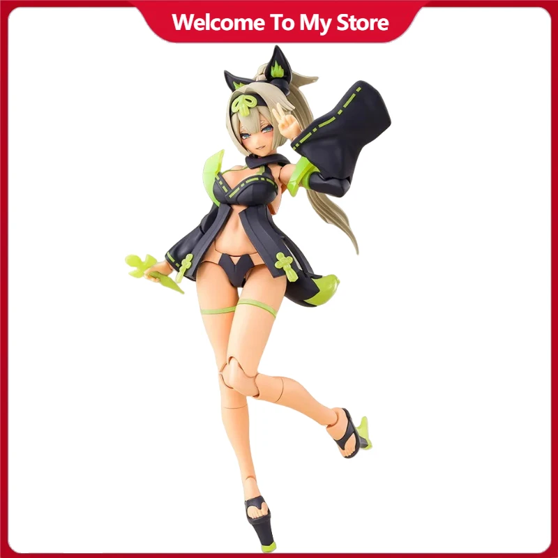 

In Stock MEGAMI DEVICE ASRA TAMAMONOMAE YAN Anime Action Figure Assembly Model Kit Collection Toy Gift for Children