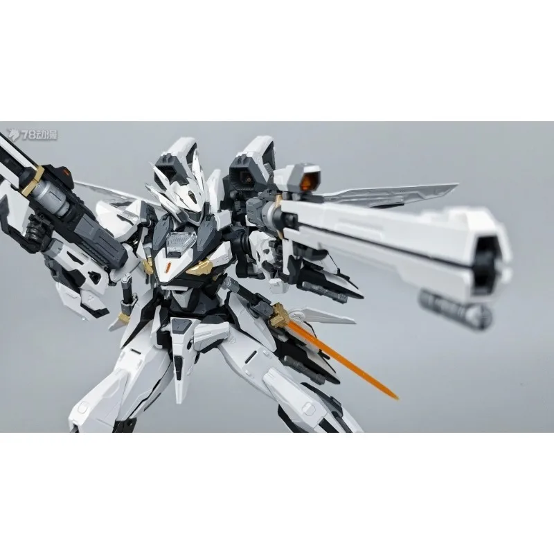 Luobo Anime Originele Humanoid Armored Company Series White Dew Anime Action Assembly Model Speelgoed Collectible Model Cadeaus voor jongens