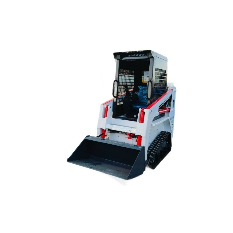 

Wheeled crawler small forklift cabin warehouse skid steer loader