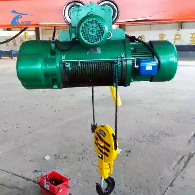 China Wire Rope Hoist High Speed Electric Monorail Steel Wire Rope Hoist