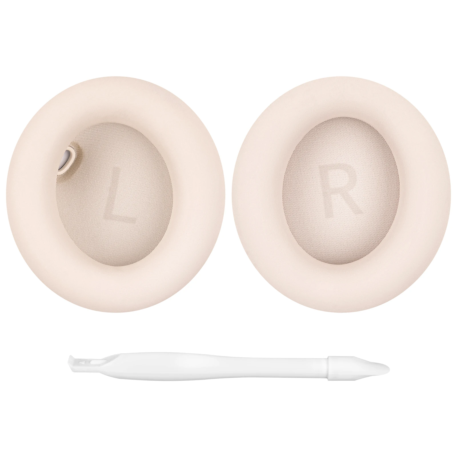 Almohadillas de repuesto Geekria QuickFit para auriculares Anker Soundcore Space One, almohadillas para auriculares