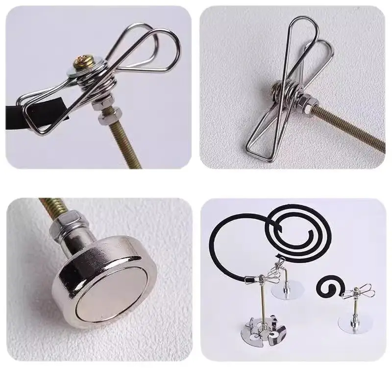 المعادن المغناطيسي البعوض لفائف حامل حامل البخور لفائف البخور الموقد الإطار الحديثة طارد البخور رف لغرفة النوم المنزلية #5