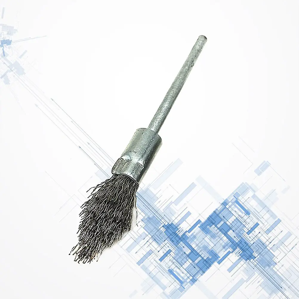 6Mm Shank Electric Grinder Brush Stainless Steel Wire Wheel For Metal Polishing Rust Removal Burrs Cleaning Angle Grinder view 4