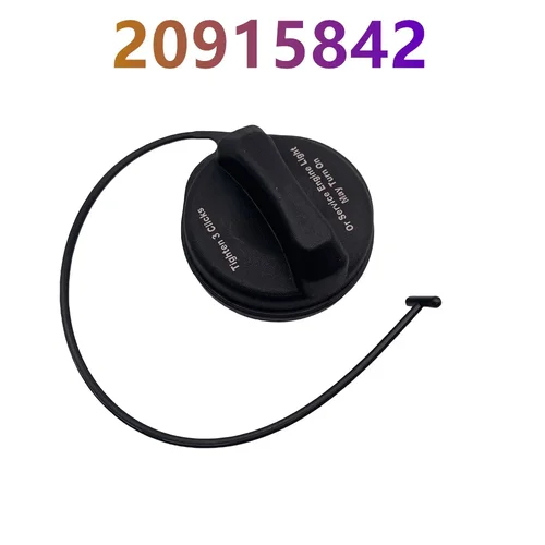 Imagen 2 del producto Tapa de llenado de tanque de combustible de alta calidad con correa 20915842 Para Chevrolet Avalanche Silverado Traverse Tahoe YUKON GT330