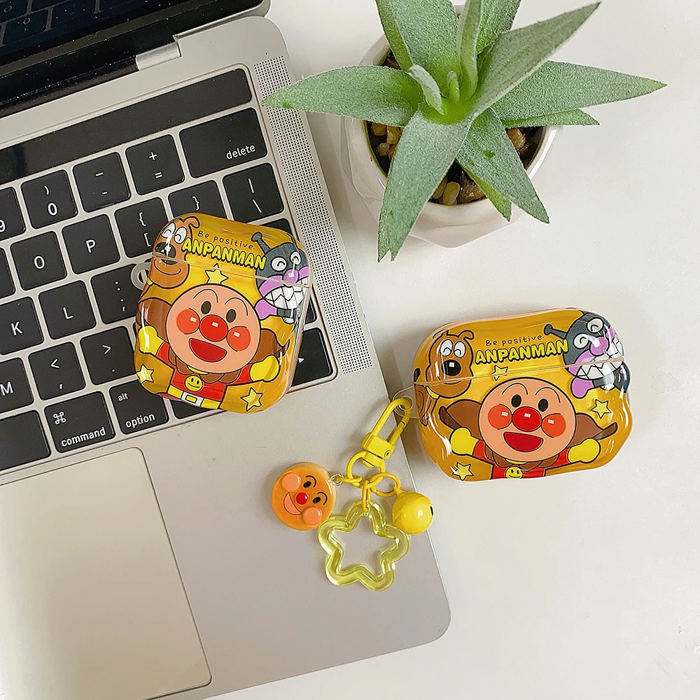 Pão Superman IMD pingente capa de fone de ouvido, adequado para Airpods 4 3 2 1 Airpods Pro 2 4 fones de ouvido, com Charm Kawaii Funda