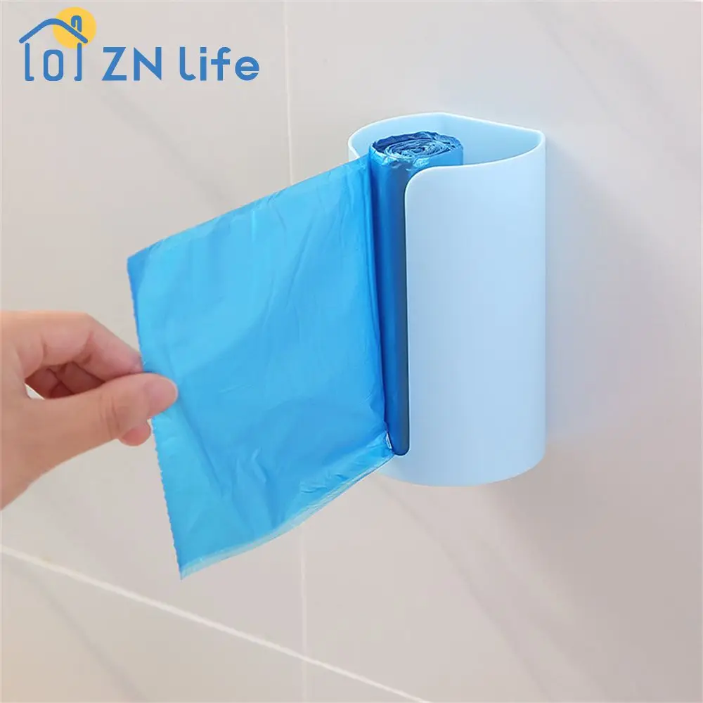 Storage Box Save Space Wall-mounted Solid Color Highest Evaluation 48g Best Seller Garbage Bag Storage Organizer Finishing Box