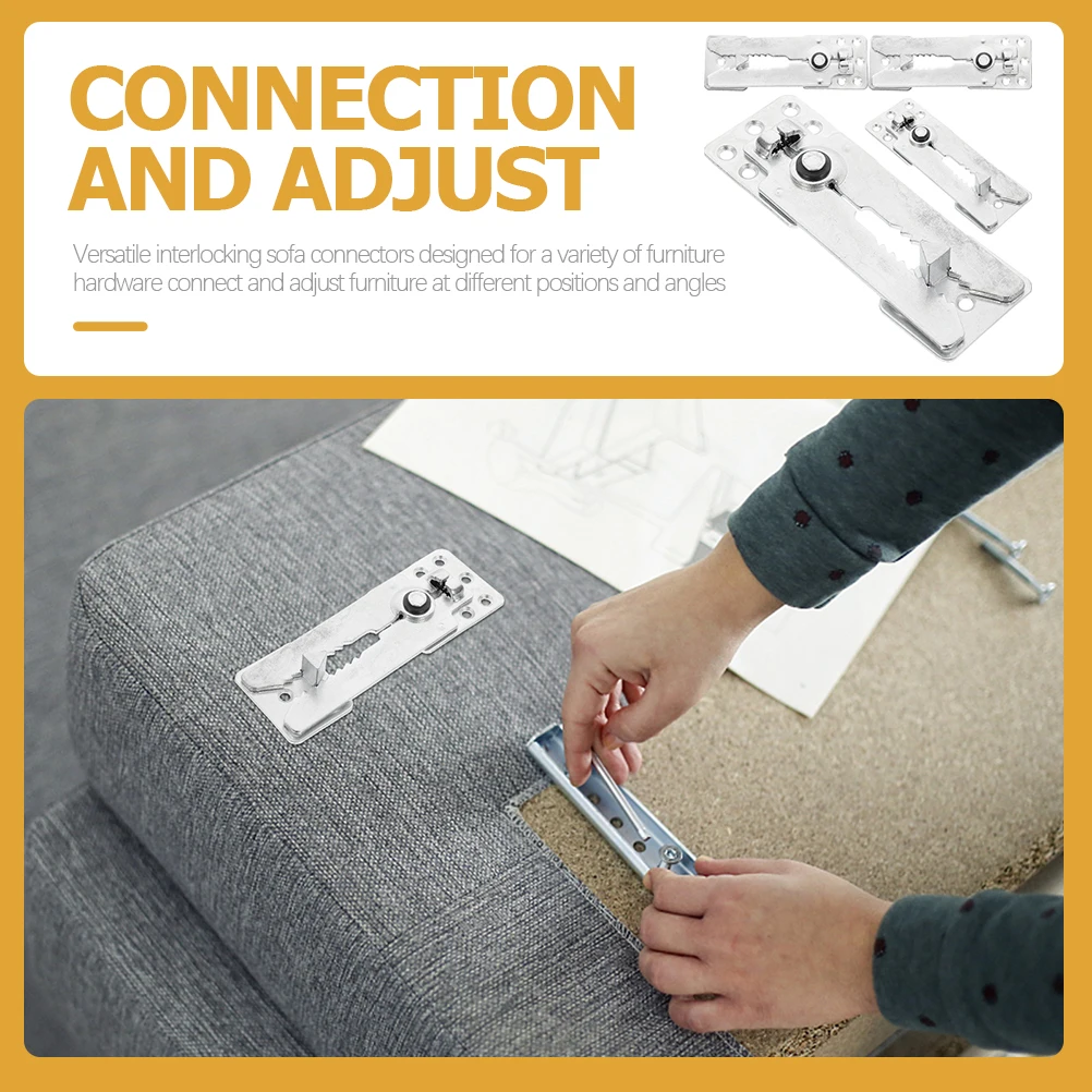 

Strong Compressible Sectional Couch Connectors Furniture Clips Sofa Connector Parts for Living Room