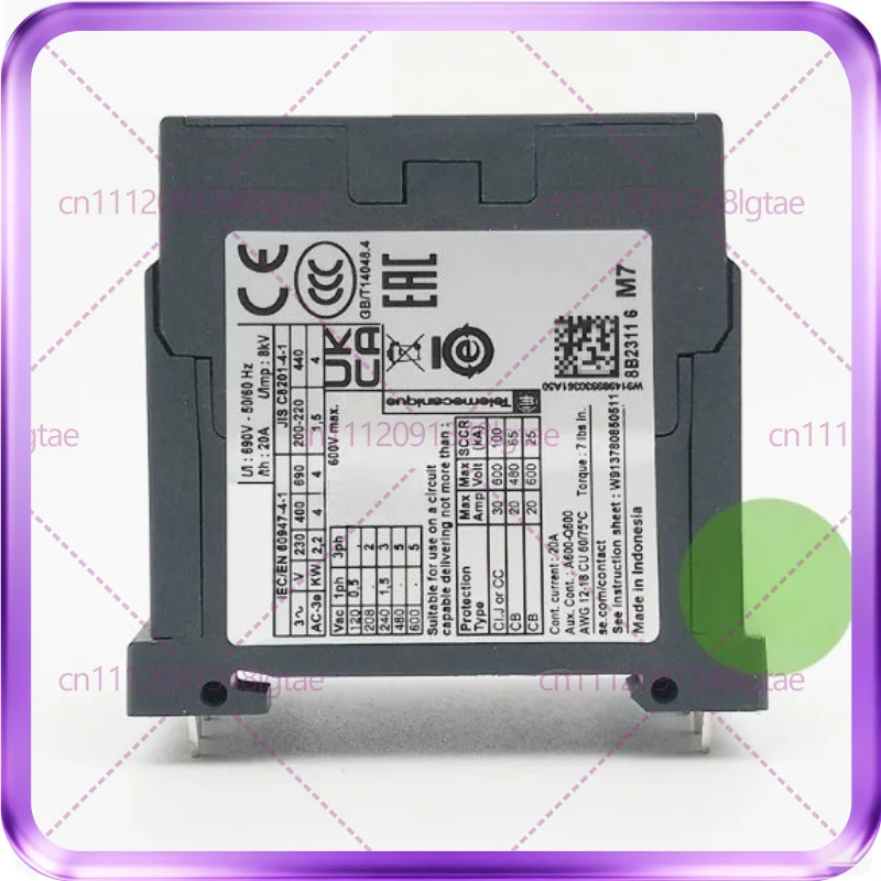 1Pcs LC7K09015M7 silent contactor, elevator special board rear welding LC7-K09015M7 pins