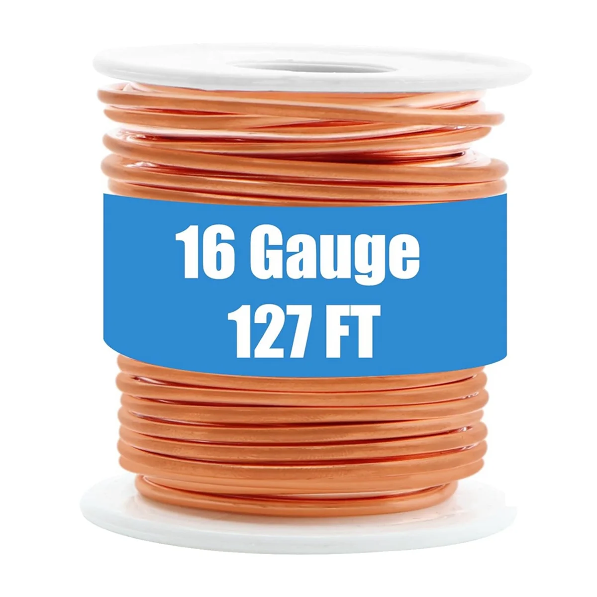 Tools Copper Wire, 99.9% Soft Pure Bare Copper Wire for Gardening, Electroculture,16 Gauge/ 1.3 mm Diameter, 127 Feet,1 Pound