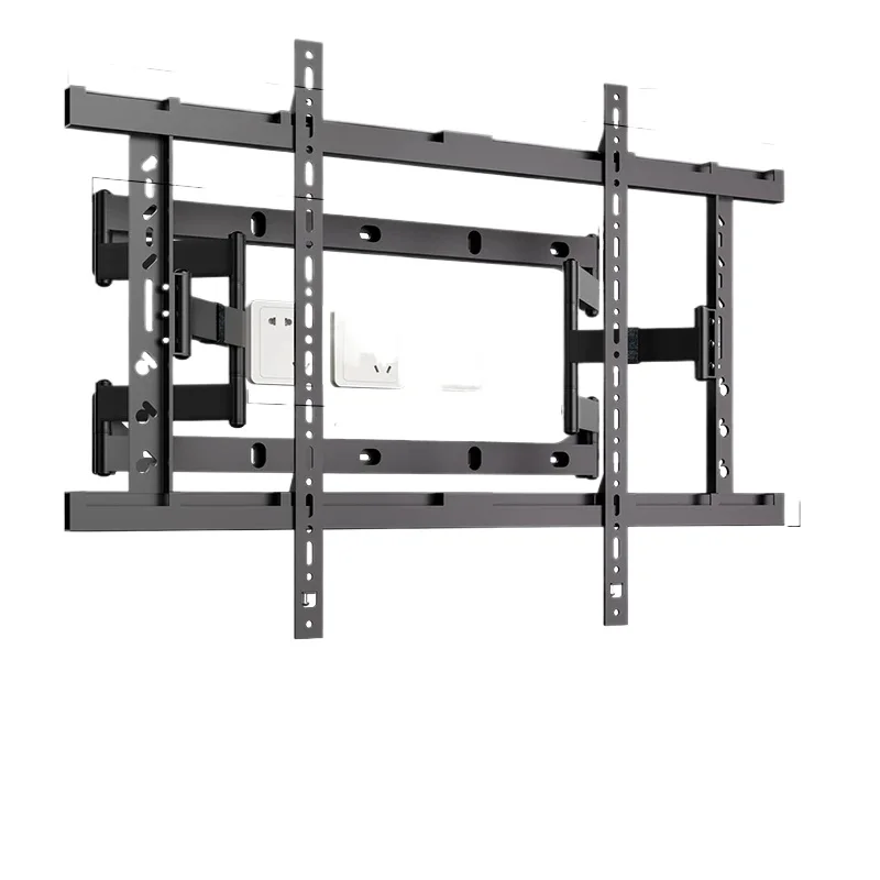 Heavy duty video wall mount push TV bracket Seamless installation TV bracket