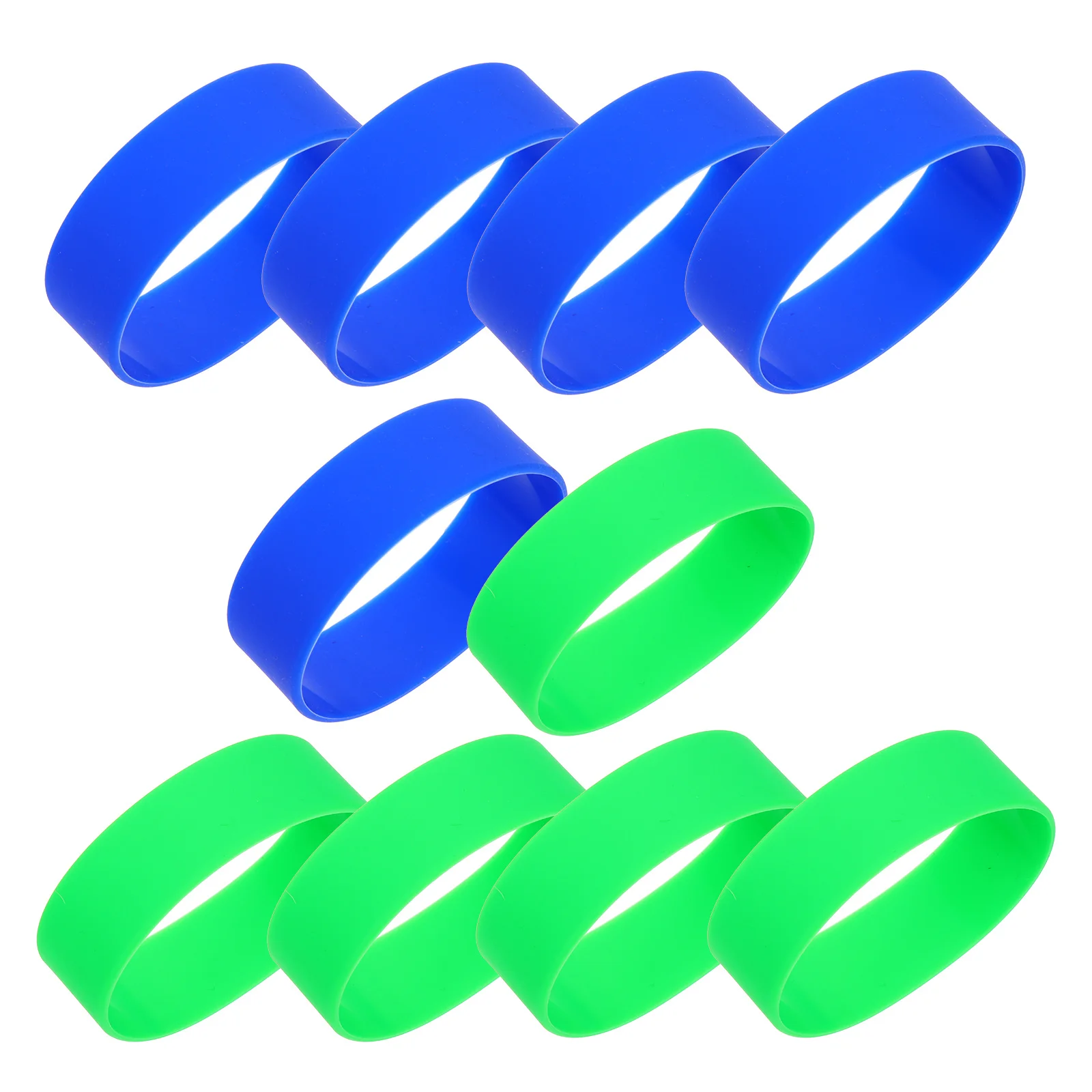 10 قطعة العصابات سيليكون التسامي مقاومة للحرارة حلقات مرنة لزجاجة ماء بهلوان Diy بها بنفسك لوازم الحرفية حامل الورق سيليكون #4