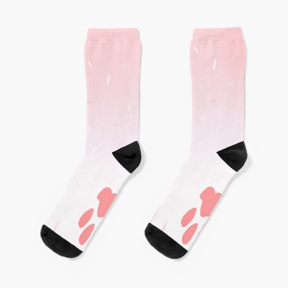 

Cat Paw Socks Crossfit valentine gift ideas Novelties Woman Socks Men's